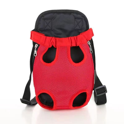 Pet Dog Carrier Backpack For Small Dogs Breathable Portable Dog Bag Adjustable Dog Front Carrier For Hiking Camping Traveling