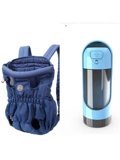 Pet Carrier Backpack Outdoor Travel Mesh Breathable Shoulder Bags